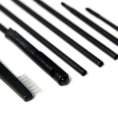 Portable Rifle Gun Cleaning Kit for .22/.556 & .30/.762 Caliber – Metal Brushes,