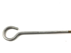 Vintage Smith & Wesson .38 SPL .357 Mag 2″-4″ cleaning rod w/ brush OEM 300275
