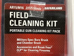 Kleen-Bore Field Pack Cleaning Kit, Rugged Nylon Pouch .223/5.56mm