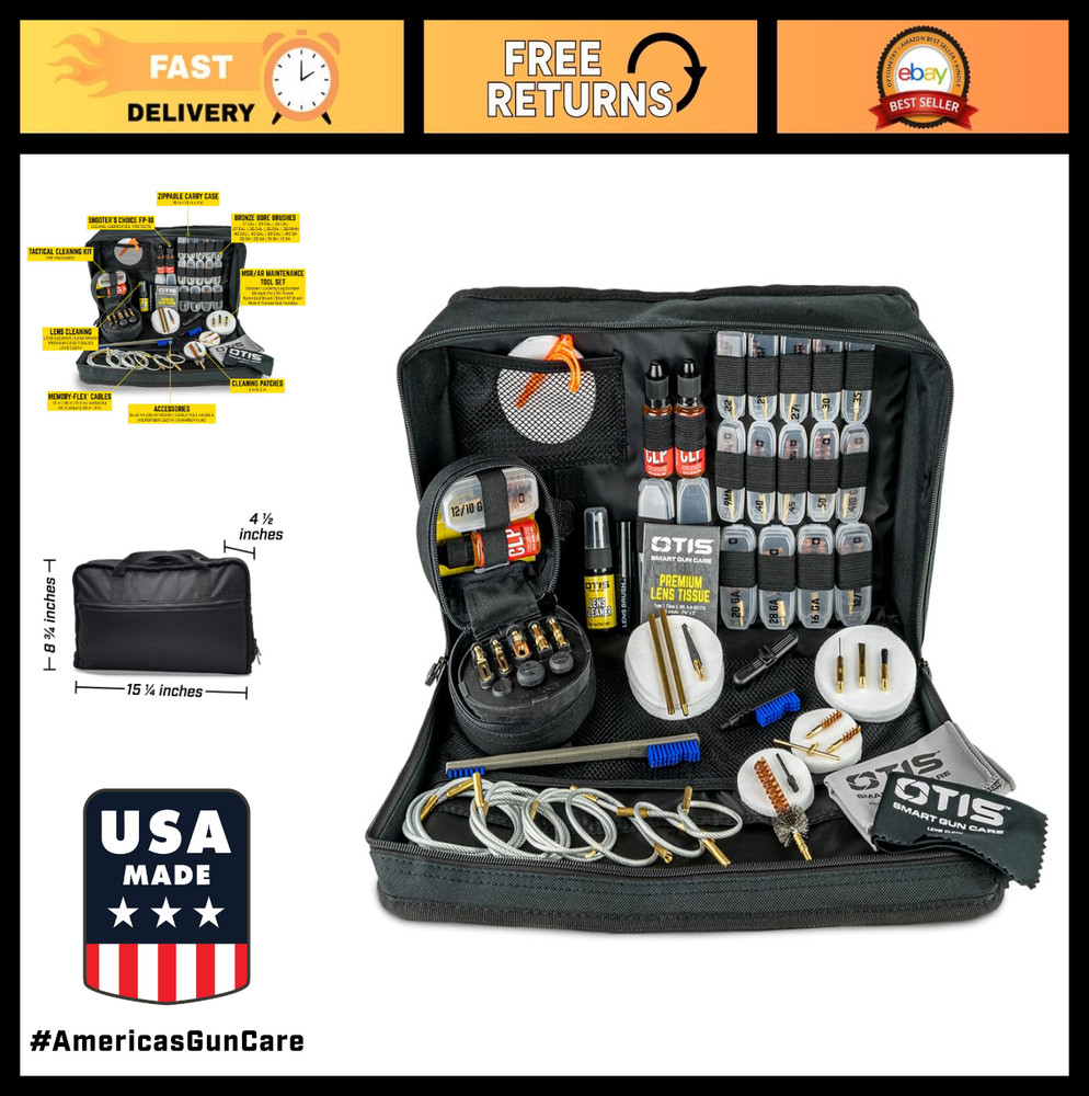Premium Gun Cleaning Kit – Select Style, Complete Firearm Maintenance Tools