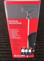 ALLEN brand MOBILE RIFLE / SHOTGUN 40 piece GUN CLEANING KIT ~~ New
