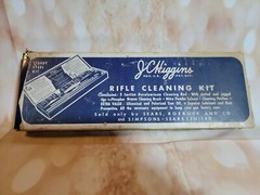 j.c.higgins rifle cleaning kit sold only by Sears,Roebuck &co and Simpson -sears