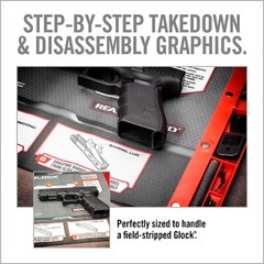 Real Avid Pro Pack for Glock – W/ Gun Mat, Cleaning Kit, 2-in-1 Tool + Mag Tool