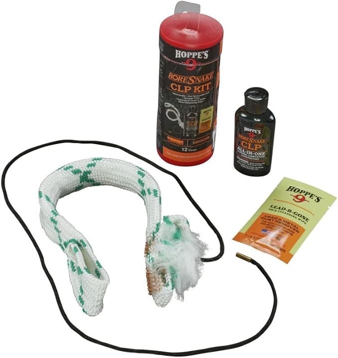 New Hoppe’s #9 Boresnake With CLP Cleaning Kit – 12 Gauge Shotgun 12ga # 210012