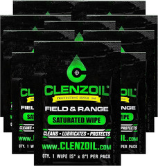 Single Use Gun Oil Wipes CLP Cleaning Lubricant Packets Hunting Range – US