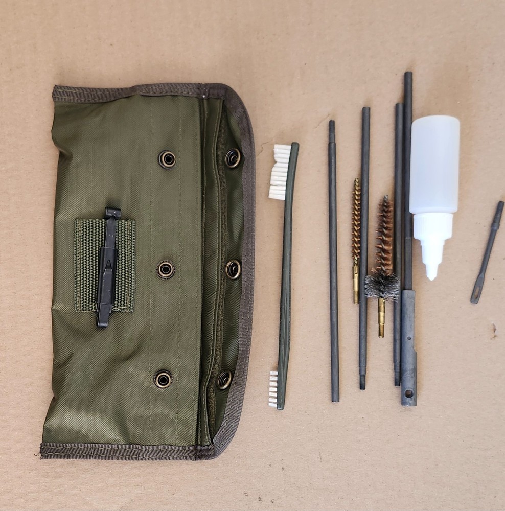 Army Rifle Cleaning Kit – Army OD Green – .223 and 5.56 Calibers-USMC
