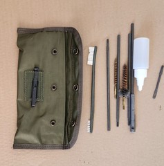 Army Rifle Cleaning Kit – Army OD Green – .223 and 5.56 Calibers-USMC