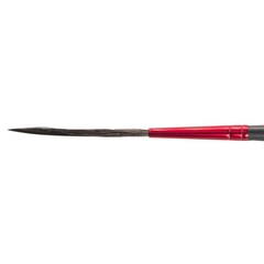 Andrew Mack Wizard Black Widow Scroll Striper Brush Series WBW Size #0,