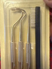 Hoppes Brass Cleaning Picks and Brush Set T03 New