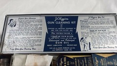 *Vintage* J.C. Higgins No. 714 Gun Cleaning Kit Sears Complete w/ Oil & Bluer