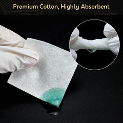 900PCS Gun Cleaning Patches in Storage Box – Thick, Highly Absorbent, Lint Fr…