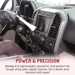 Lightweight Vortex II Auto Cleaning Gun – Blasts Away Dust, Dirt, and Grime Fast