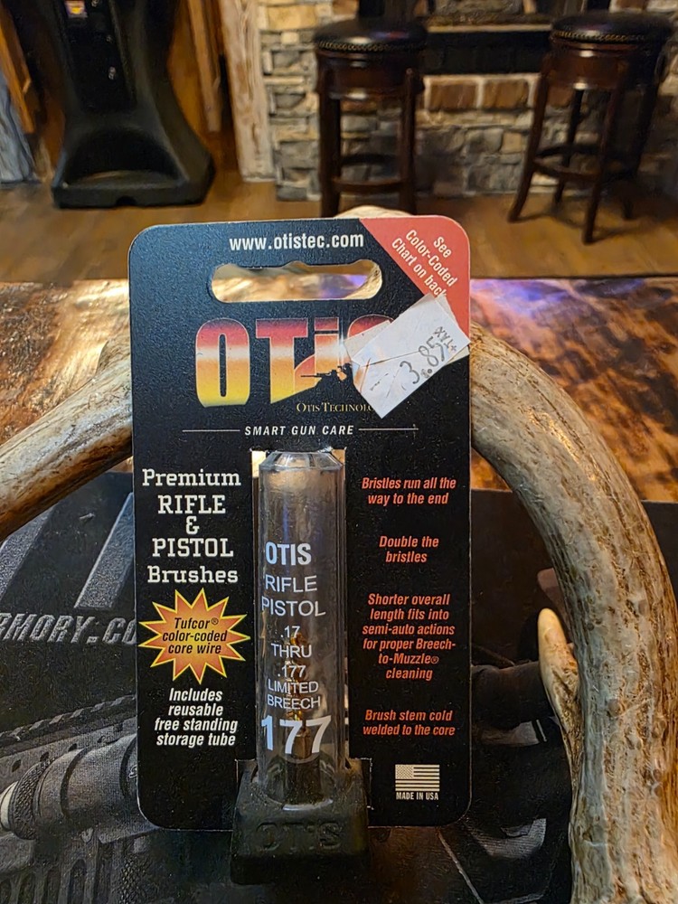 Otis Premium Riffle & Pistol Brushes .17 Thru .177 Limited Breech
