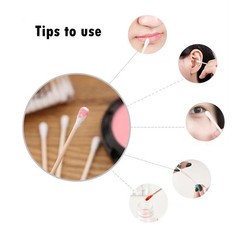 1000 PCS 6-Inch Lint-Free Gun Cleaning Swabs – Bamboo Handle Cotton