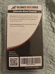 Ultimate Rifle Build Bore Cleaner, .40 Cal, M2