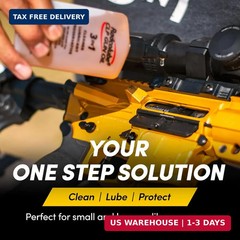 Radcolube – 3-in-1 CLP Gun Oil, Lubricates & Preserves All Types of Firearms, Mi