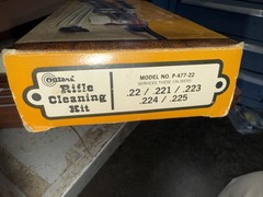 Vintage Outers P-477-22 Shotgun Cleaning Kit With Original Box Plastic Case Nice