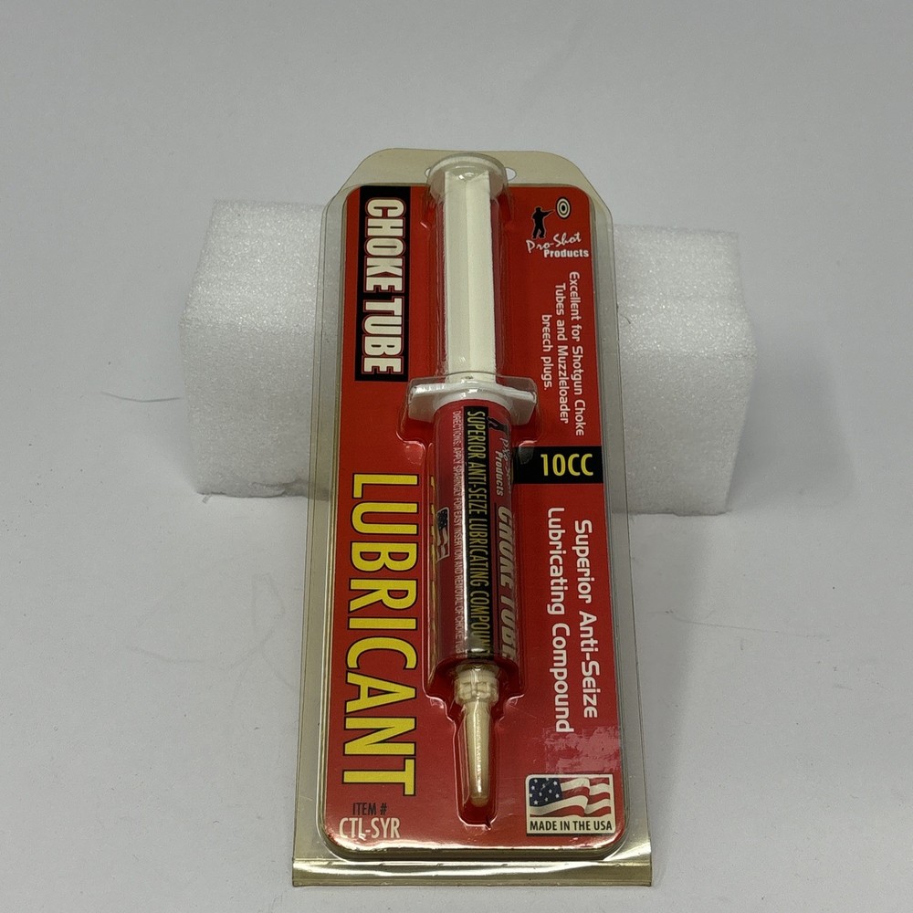 Pro Shot 10-cc Syringe Shotgun Choke Tube Lubricant