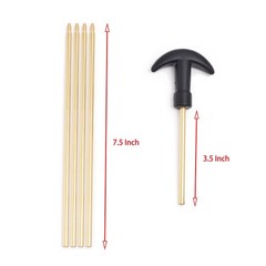 .30 Cal/7.62MM Cleaning Kit Pro .223/5.56 Rifle Gun Cleaning Kit with Bore Ch…