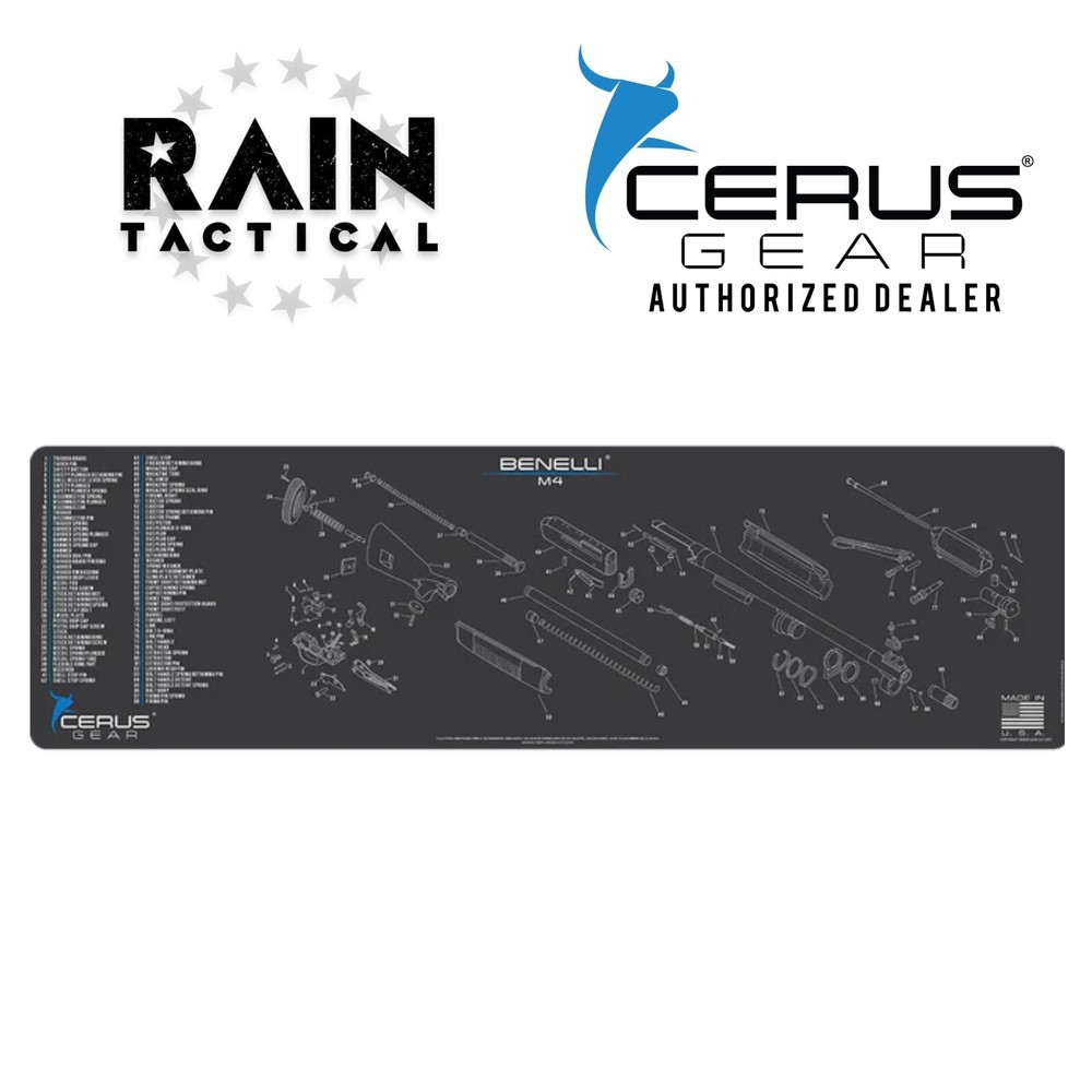 Benelli M4 Premium Cleaning Bench Mat MAGNUM XXL Black