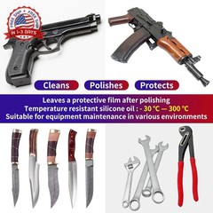 140 Gun Cleaning Wipes, 5″x7″ CLP Gun Cleaner Lubricant -Clean,Lubricate, Protec