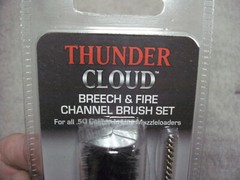 Thunder Cloud Breech and Fire Channel Brush Set .50 Caliber In-Line Muzzleloader