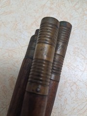 vintage BGI wooden shotgun cleaning rod