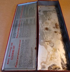 Vintage Montgomery Wards Western Field Rifle Cleaning Kit – Case / Tin (only)
