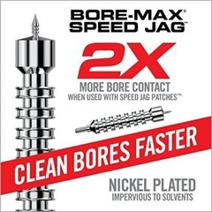 Real Avid Bore-Max Speed Jag and Patches, Bore Cleaning Jag Gun Patch Holder…
