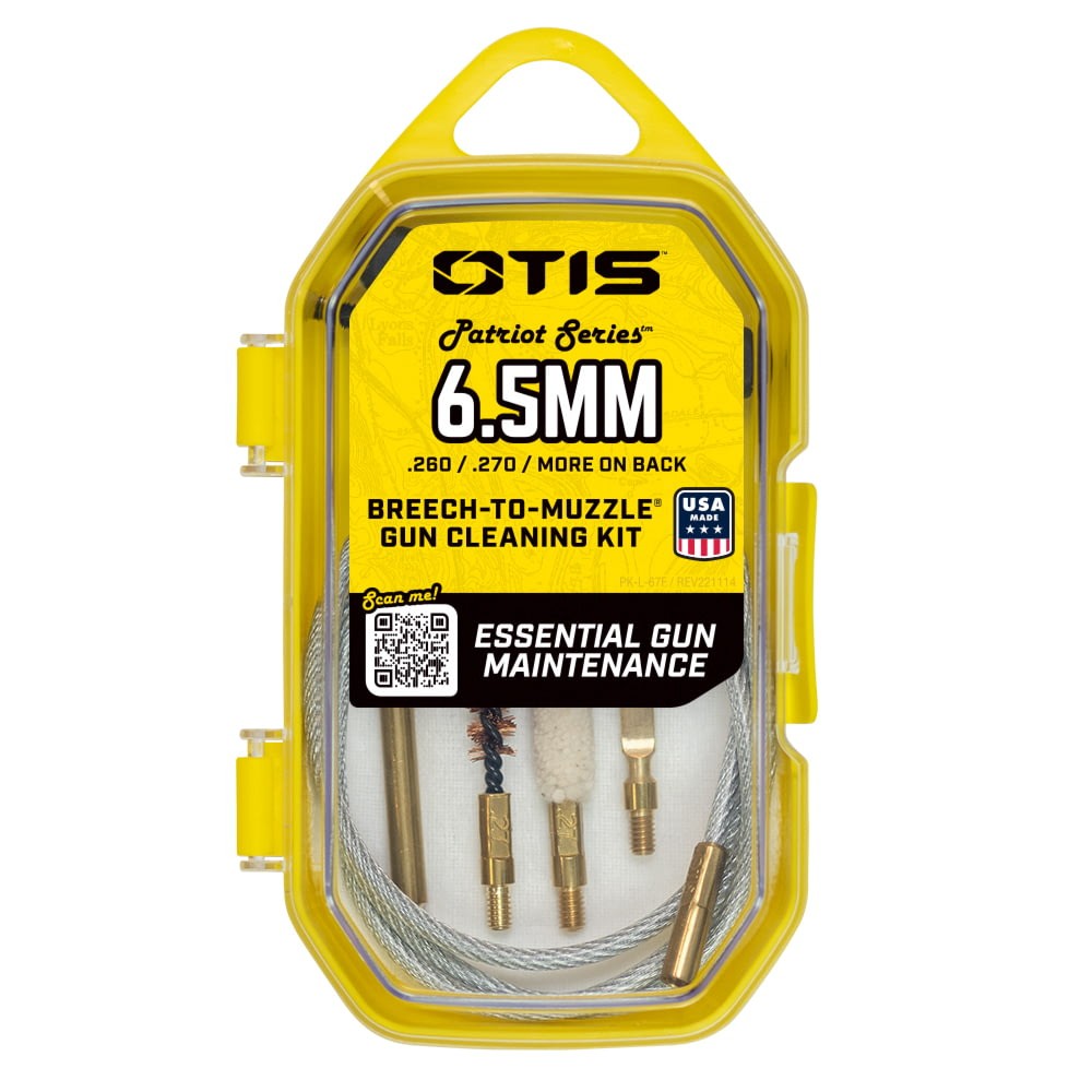 Otis Technology 6.5mm Patriot Series Cleaning Kit, Black, FG-701-65