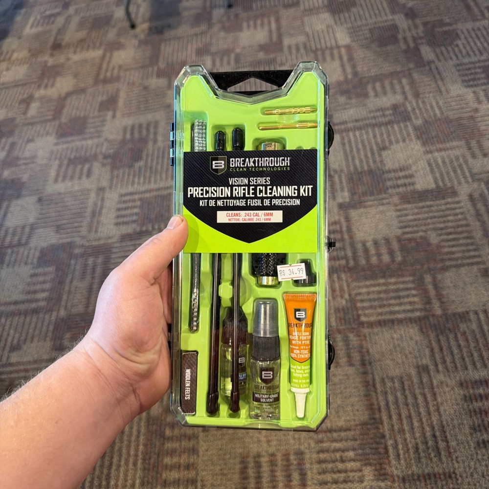 Breakthrough Vision Series Precision Rifle Cleaning Kit .243/6mm