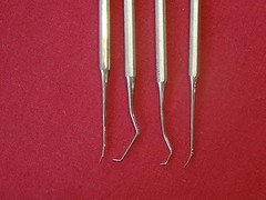 4 PIECE ARMORER STAINLESS STEEL GUN CLEANING PICK SET !!!!! GUNSMITHING