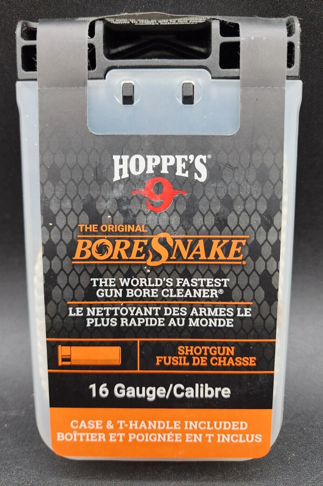 Hoppe’s Bore Snake Cleaner 16 Gauge Shotgun SxS O/U Double Barrel 24034D NEW