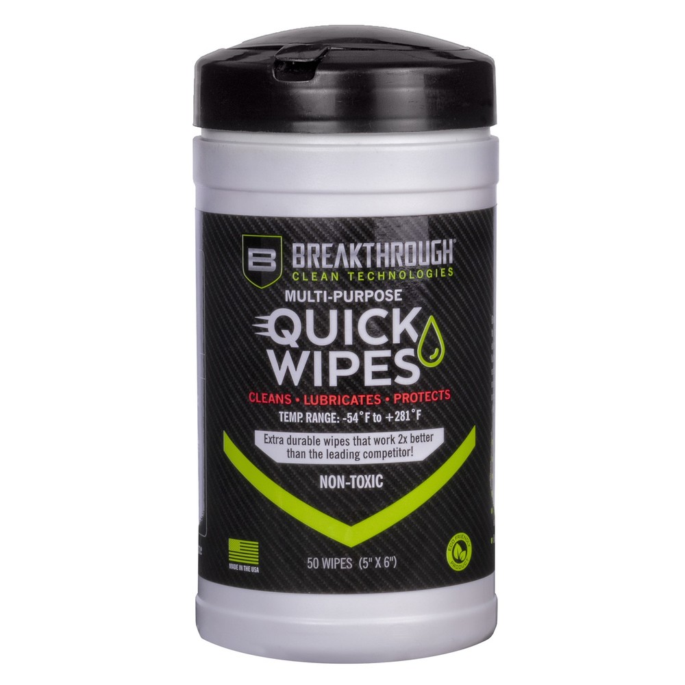 Breakthrough Clean BTCLPQW50 Quick Wipes 5″ x 6″ 50 Count