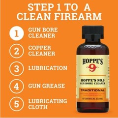 Hoppe’s No. 9 Gun Bore Cleaning Solvent 5 Ounce Bottle 904