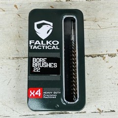 4 Pack .22 Falko Tactical Heavy Duty Bore Brushes Gun Cleaning and Maintenance