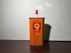Vintage Hoppe’s Lubricating Oil 3 oz & No. 9 Nitro Powder Solvent 2oz Glass