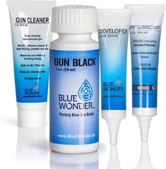 Professional Gun Black – 2 oz Firearm Refinishing Kit with Matte & Glossy Finish