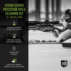 Breakthrough Clean Technologies Vision Series Cleaning Kit, .25 Caliber & 6.5…