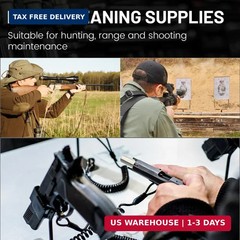 1800/1000/600 Gun Cleaning Patches – 2″ and 3″ Pre-Cut Cleaning Patch for Firear