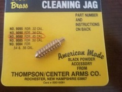 Solid Brass Cleaning Jag no. 9080 for .45 cal