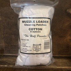 Southern Bloomer Mfg Co; Muzzleloader Cleaning Patches; Half Pound; #108