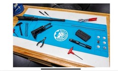 Battlearms Rubberized Magnetic Gun Cleaning Mat – Blue – NIP
