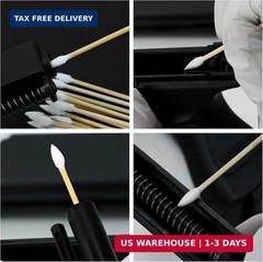 PINGMIC 1200/800/600PCS Gun Cleaning Kit – Gun Cleaning Patches and Swabs, 6-inc