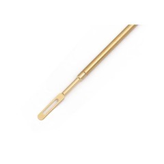 Gun Cleaning Jag Set – Solid Brass Tips for Rifle Maintenance, Storage Case Incl
