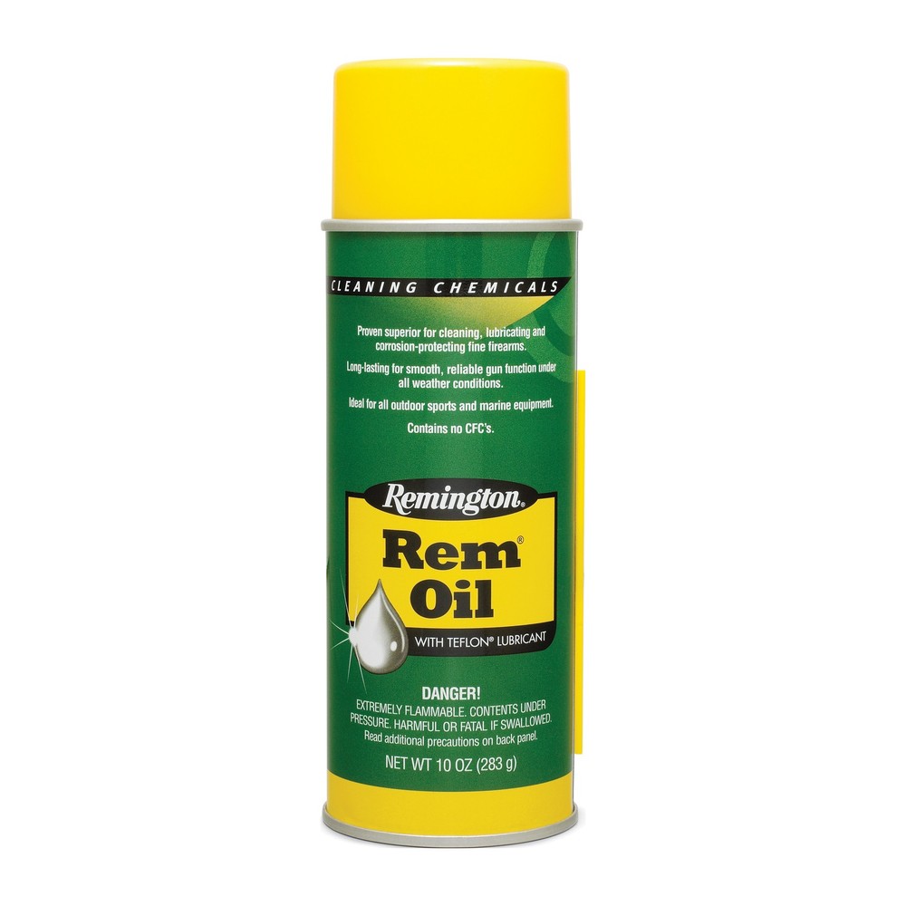 Remington 24027 Rem Oil Lubricant Aerosol 10oz Firearm Cleaning Lube Protect
