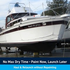 Totalboat Alumipaint Af Copper Aluminum And Pontoon Boat Bottom Paint Blue Quart