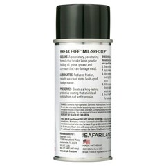 Break-Free SAFARILAND CLP BORE CLEANER LUBRICANT RUST PRESERVATIVE GUN CARE