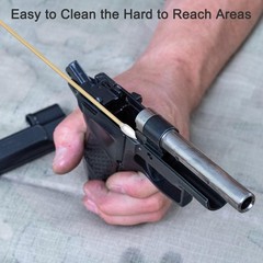 Gun Cleaning Swabs (200 PCS, 6-Inch) – Dual-Tip Precision Cotton with