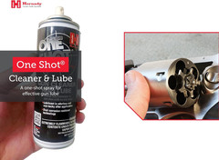Hornady 99901 One Shot Gun Cleaner Aerosol Spray with DynaGlide Plus (10 fl oz